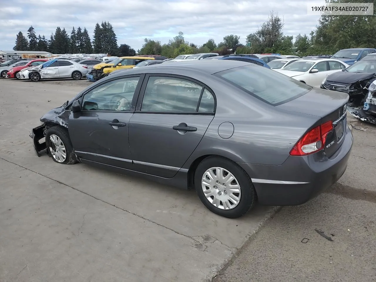 19XFA1F34AE020727 2010 Honda Civic Vp