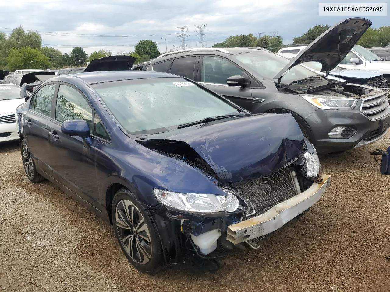 19XFA1F5XAE052695 2010 Honda Civic Lx