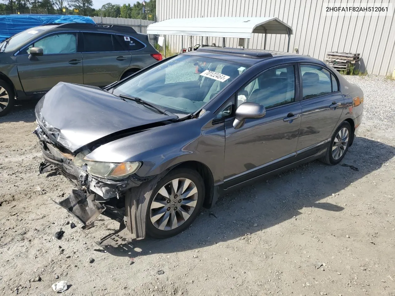 2HGFA1F82AH512061 2010 Honda Civic Ex