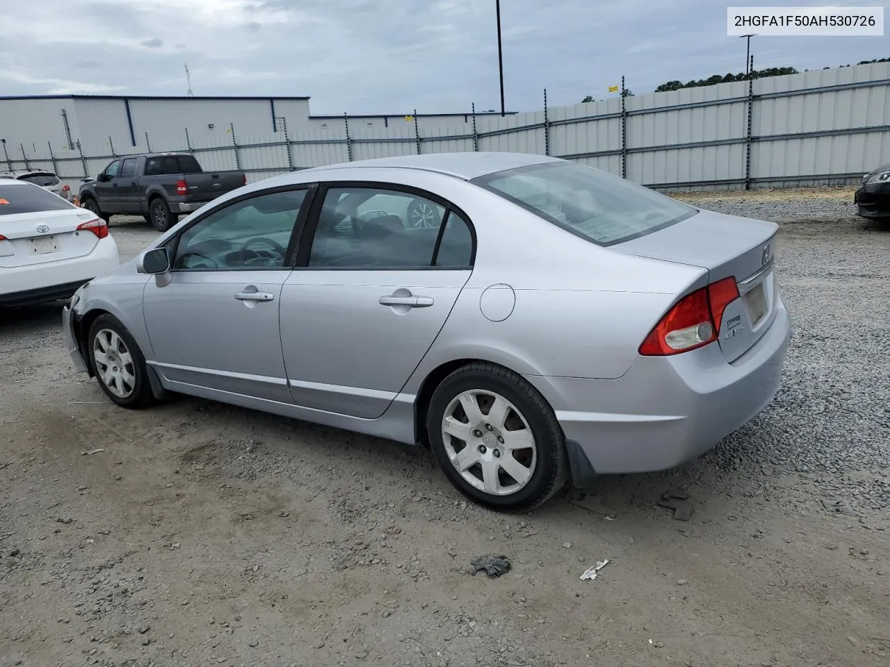 2010 Honda Civic Lx VIN: 2HGFA1F50AH530726 Lot: 70199374