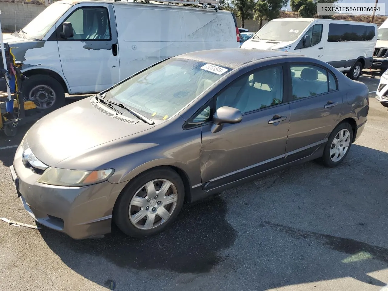 19XFA1F55AE036694 2010 Honda Civic Lx