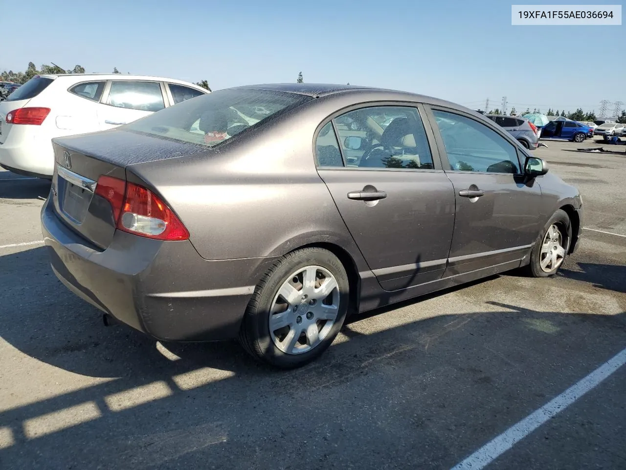 2010 Honda Civic Lx VIN: 19XFA1F55AE036694 Lot: 70265804