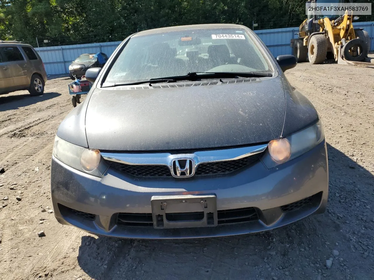 2HGFA1F3XAH583769 2010 Honda Civic Vp