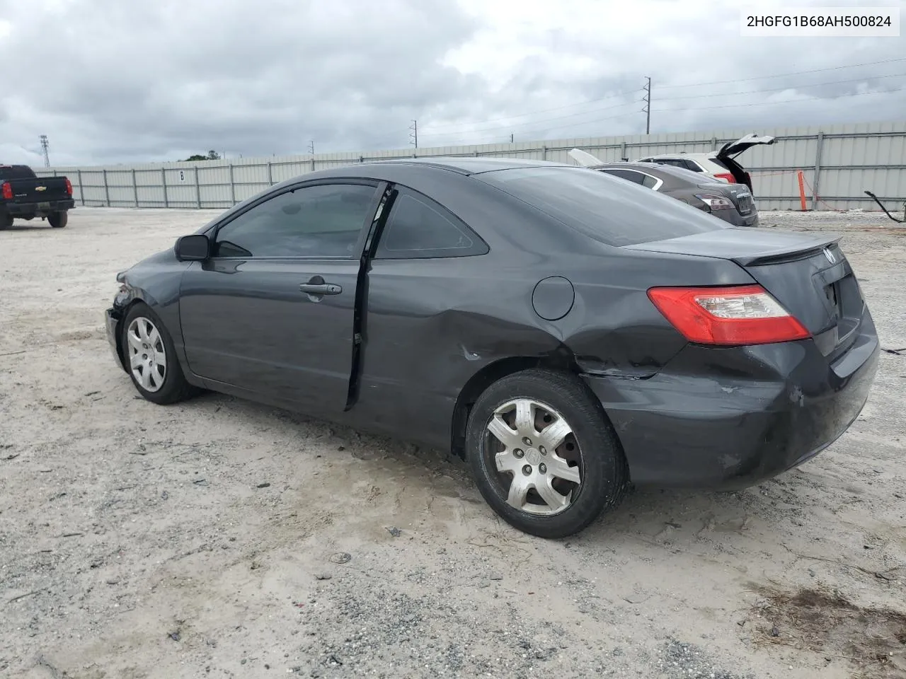 2010 Honda Civic Lx VIN: 2HGFG1B68AH500824 Lot: 70563554