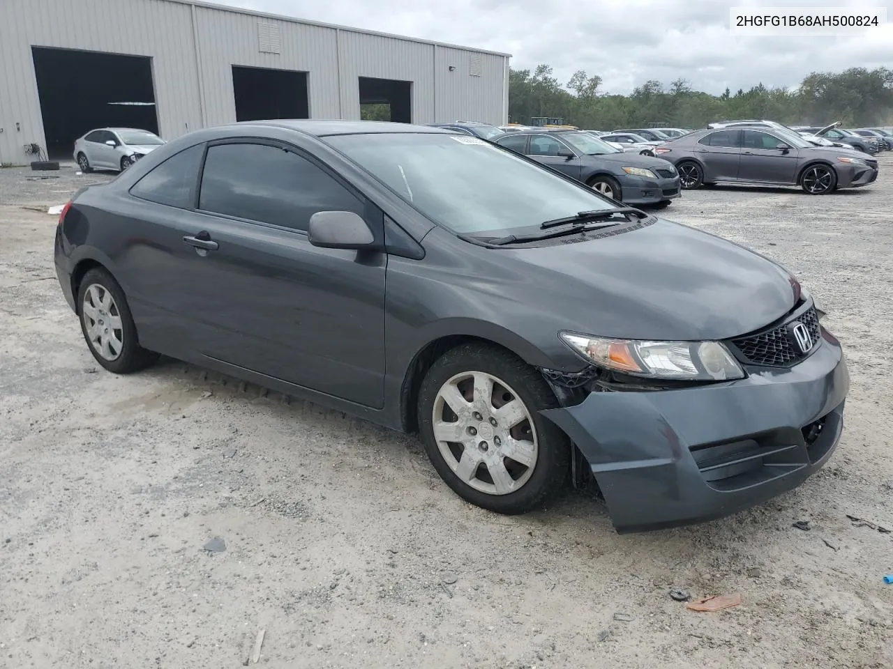 2010 Honda Civic Lx VIN: 2HGFG1B68AH500824 Lot: 70563554