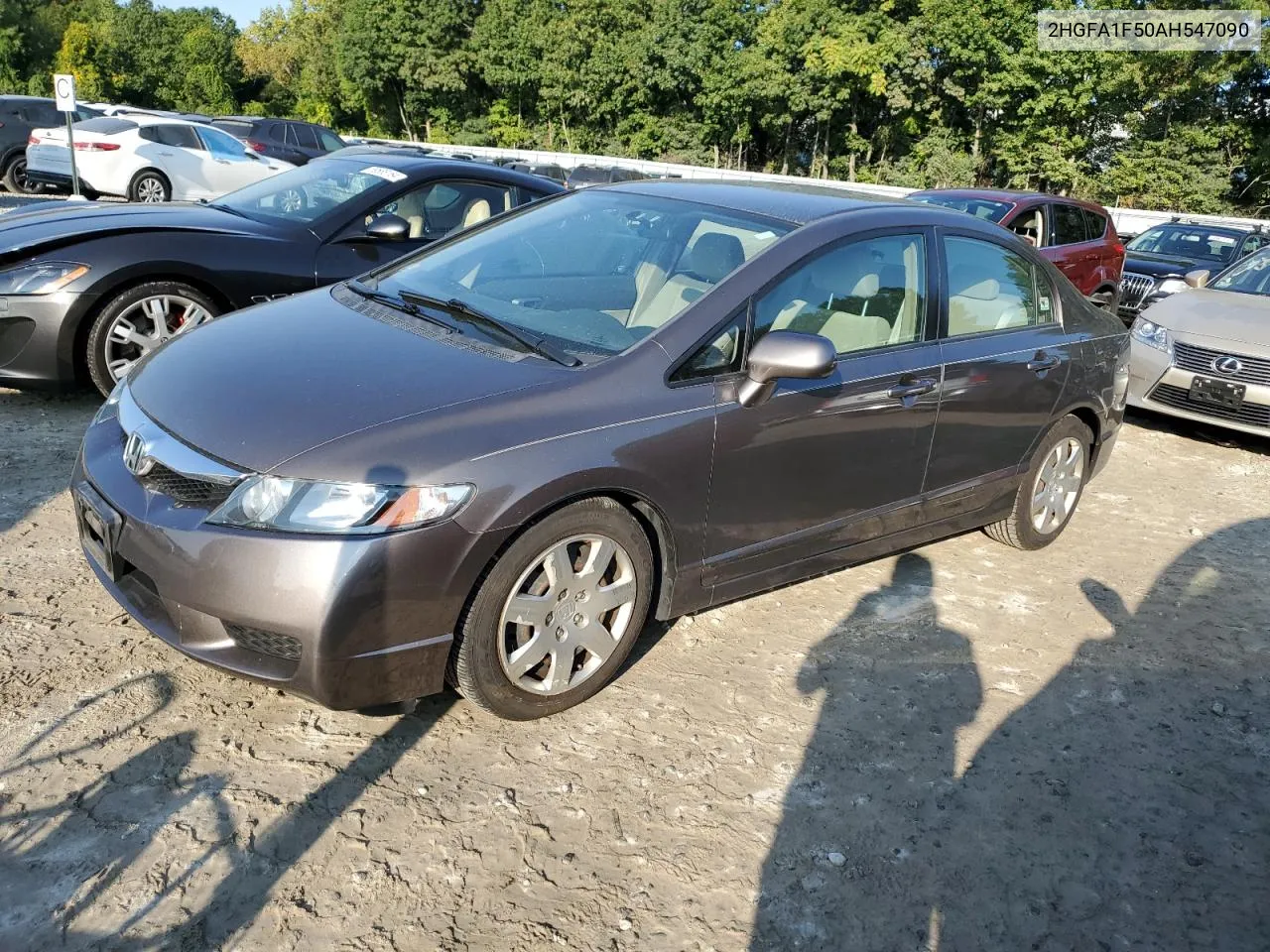 2010 Honda Civic Lx VIN: 2HGFA1F50AH547090 Lot: 70751914