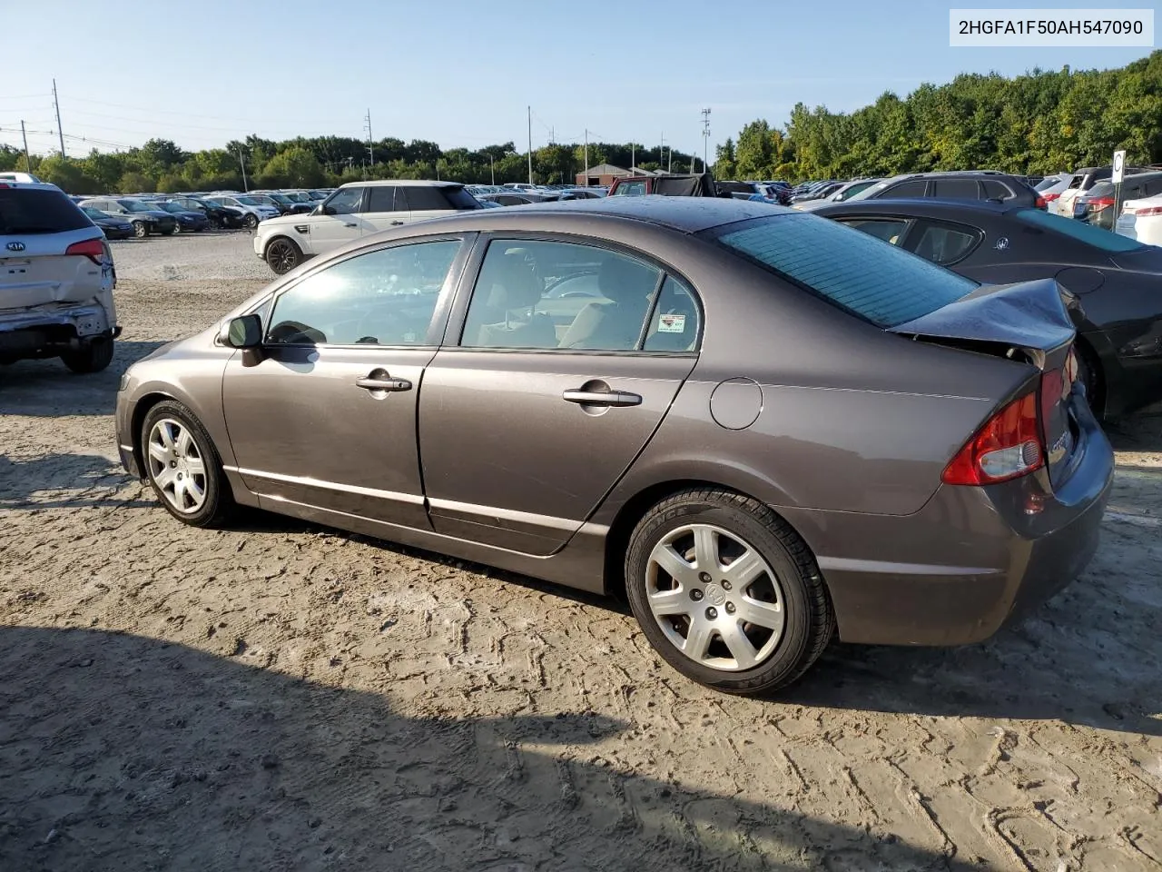 2010 Honda Civic Lx VIN: 2HGFA1F50AH547090 Lot: 70751914