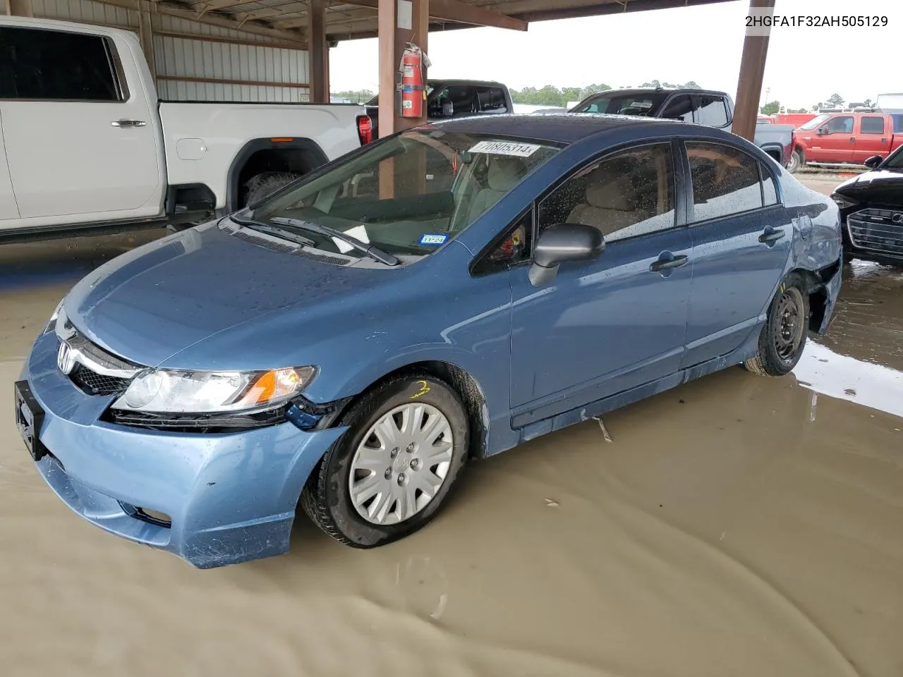 2HGFA1F32AH505129 2010 Honda Civic Vp