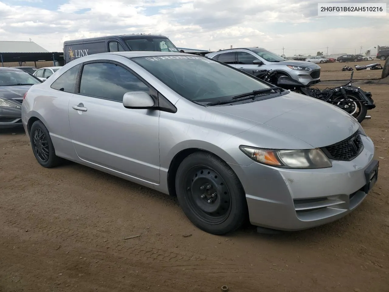 2010 Honda Civic Lx VIN: 2HGFG1B62AH510216 Lot: 70871594