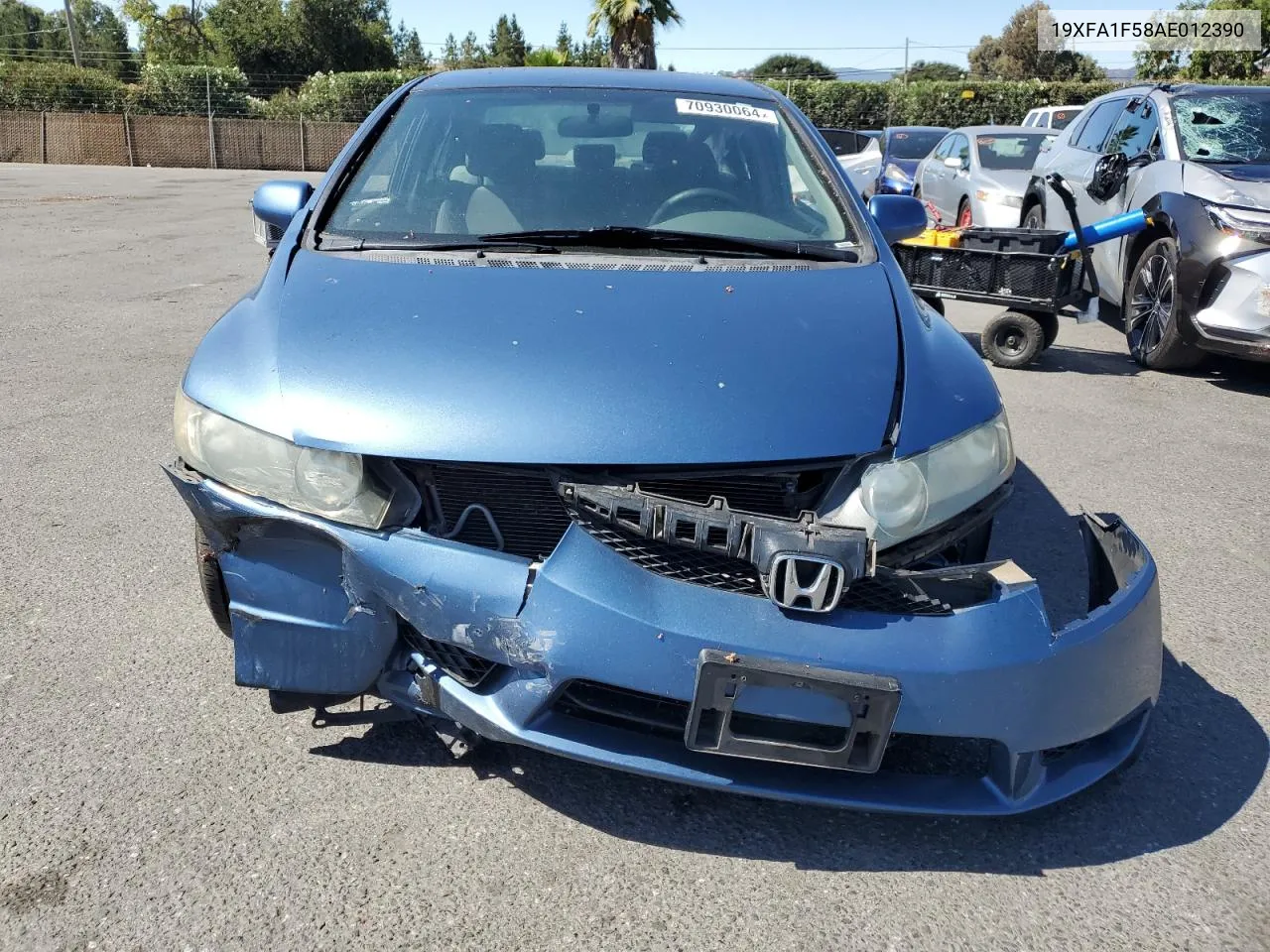 19XFA1F58AE012390 2010 Honda Civic Lx