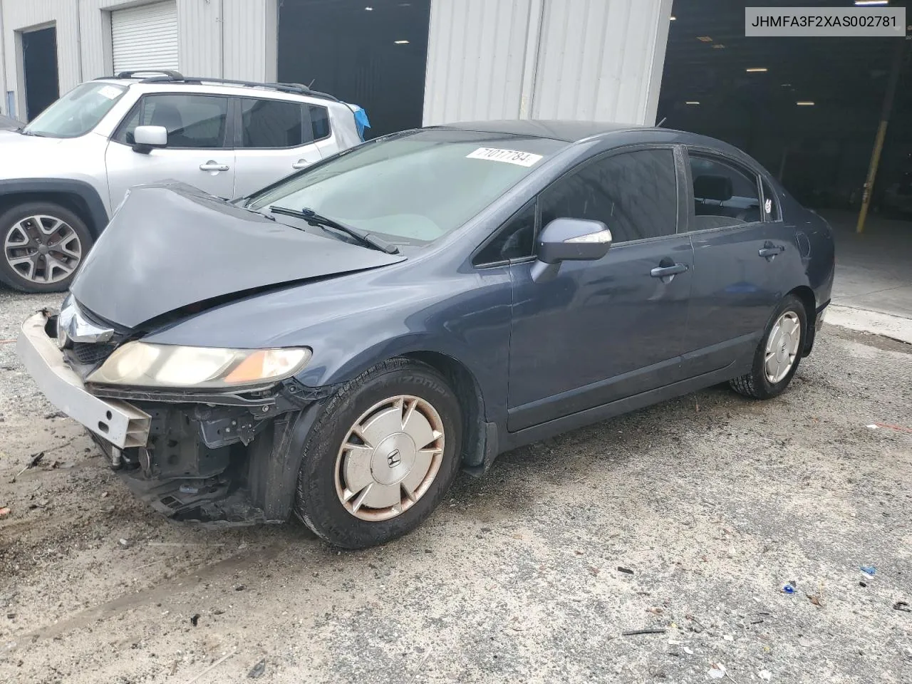 2010 Honda Civic Hybrid VIN: JHMFA3F2XAS002781 Lot: 71017784