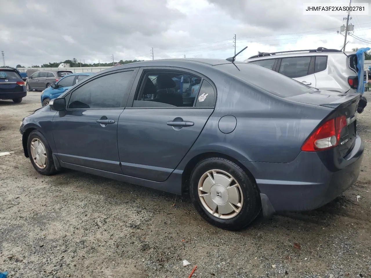 2010 Honda Civic Hybrid VIN: JHMFA3F2XAS002781 Lot: 71017784