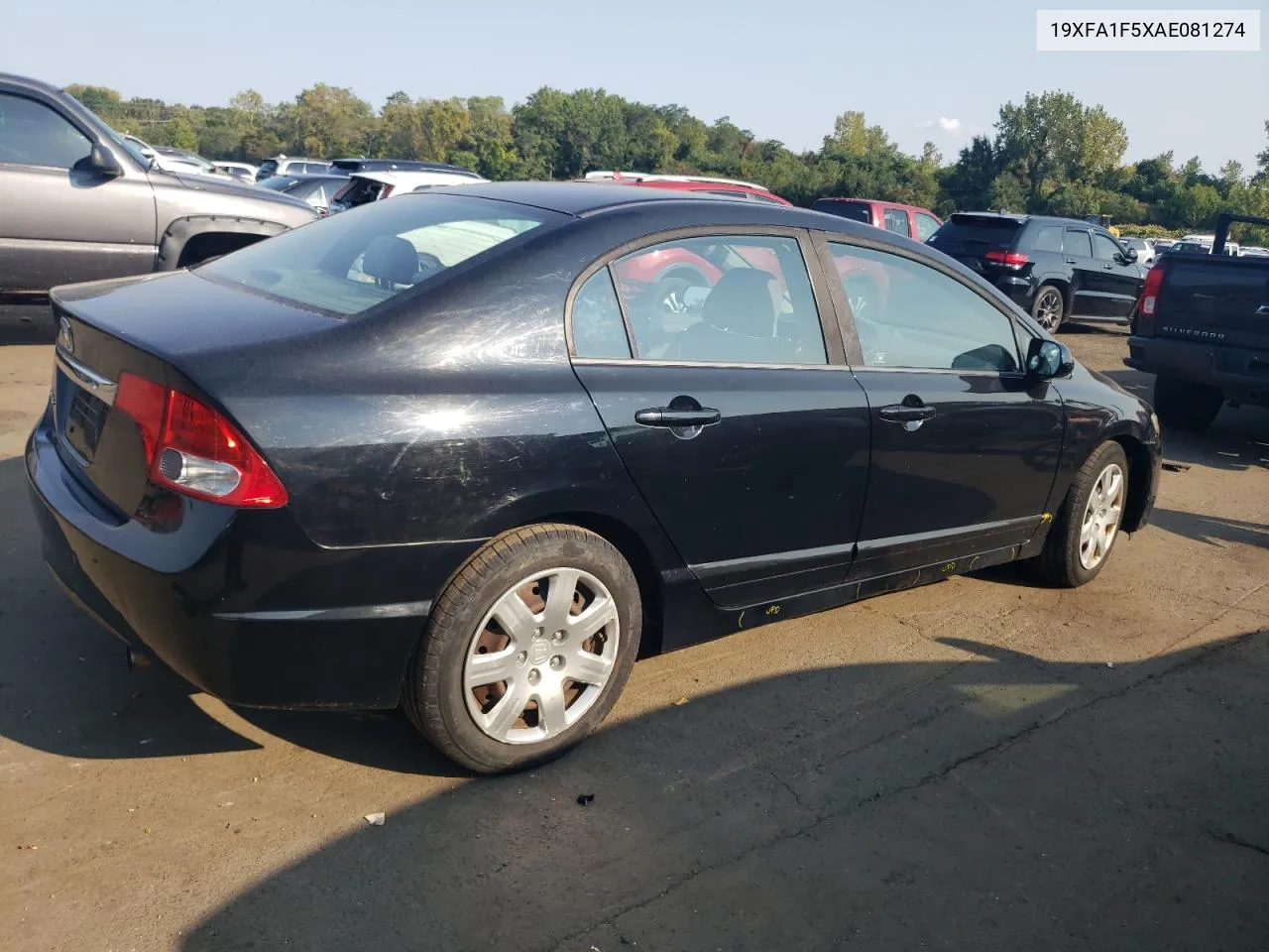 2010 Honda Civic Lx VIN: 19XFA1F5XAE081274 Lot: 71048444