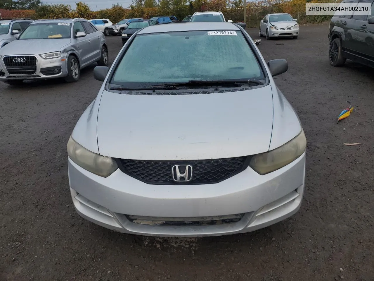 2010 Honda Civic Dx-G VIN: 2HGFG1A34AH002210 Lot: 71275214