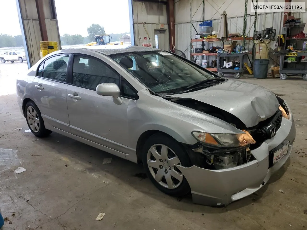 2010 Honda Civic Lx VIN: 2HGFA1F53AH301196 Lot: 71284454