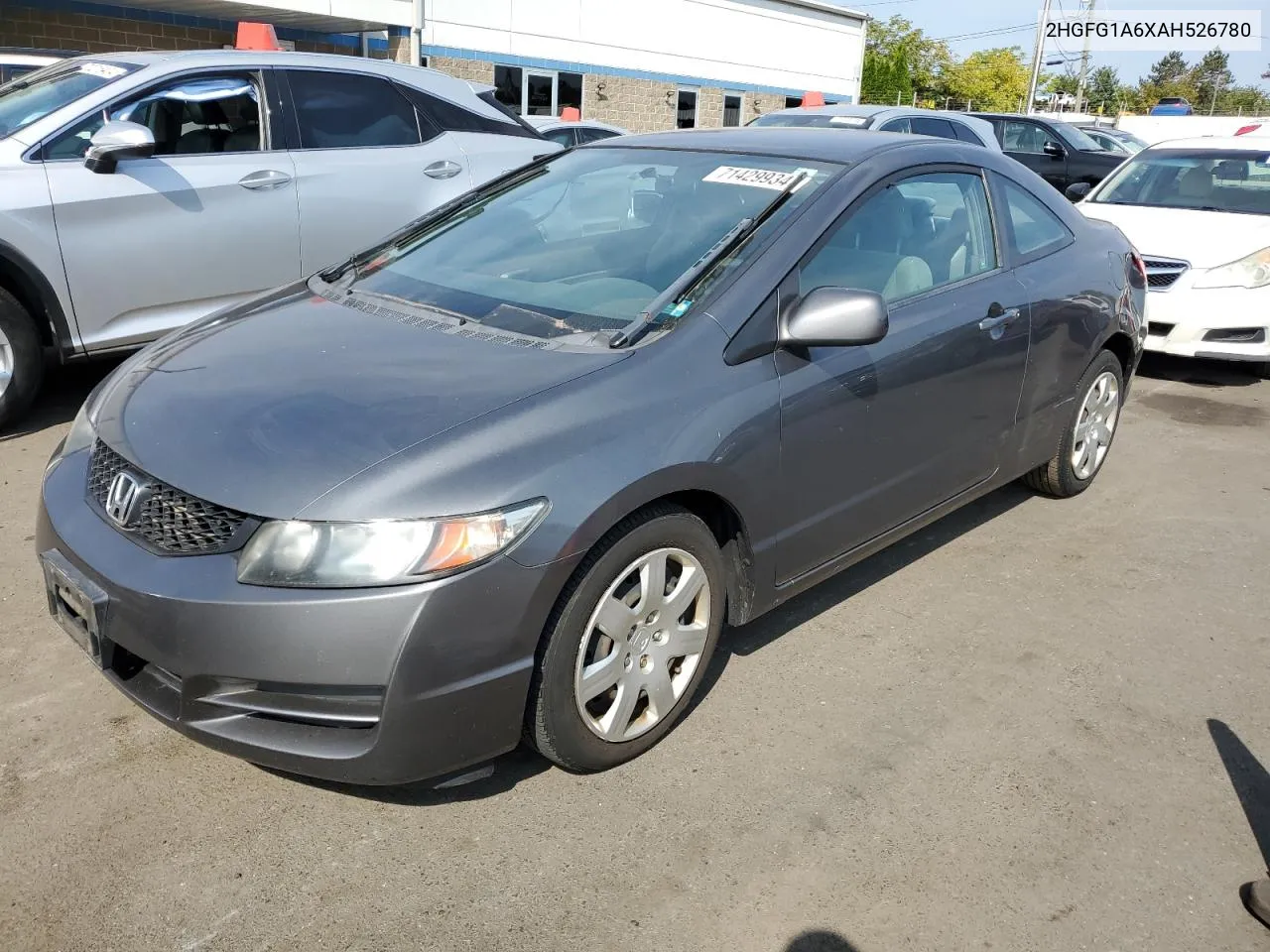 2HGFG1A6XAH526780 2010 Honda Civic Lx