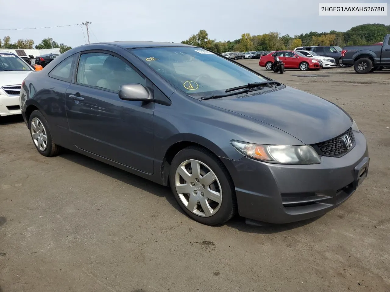 2HGFG1A6XAH526780 2010 Honda Civic Lx