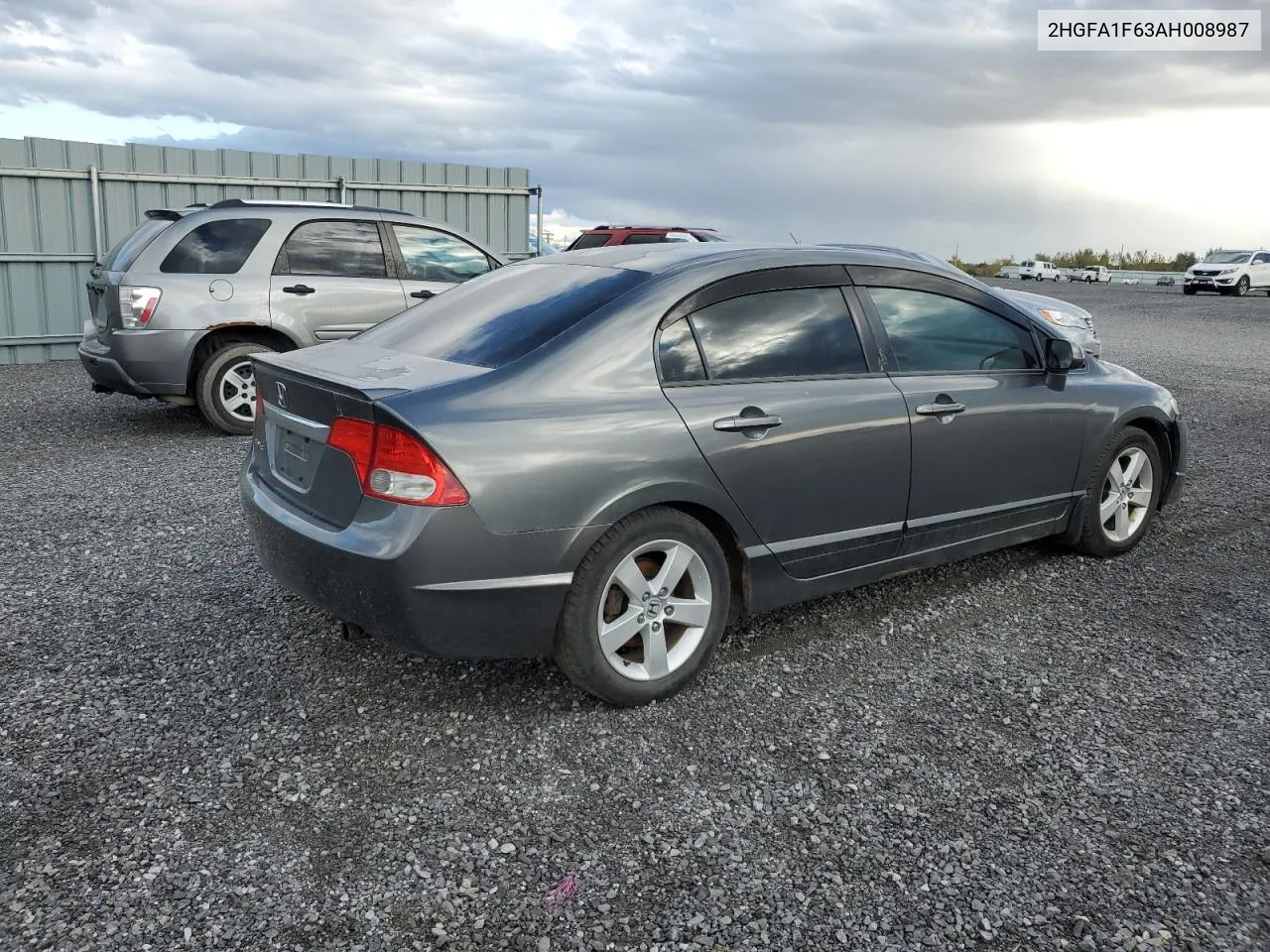 2HGFA1F63AH008987 2010 Honda Civic Lx-S