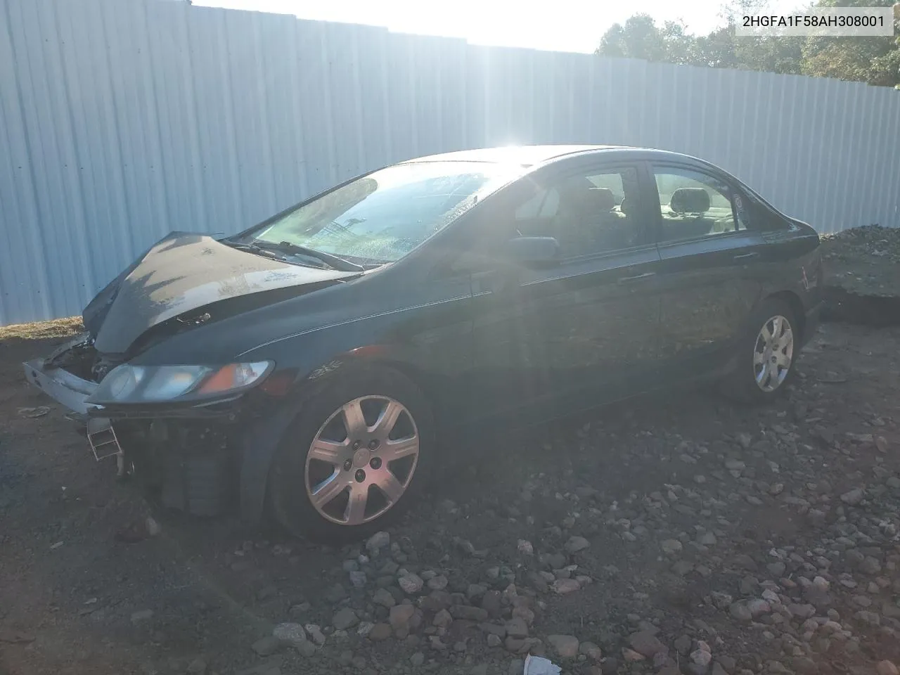 2010 Honda Civic Lx VIN: 2HGFA1F58AH308001 Lot: 71782954