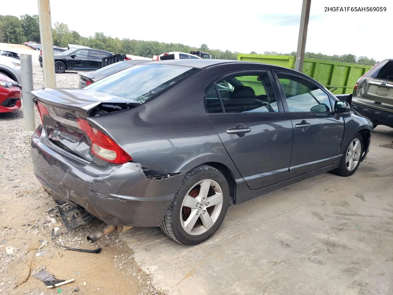 2010 Honda Civic Lx-S VIN: 2HGFA1F65AH569059 Lot: 71798064