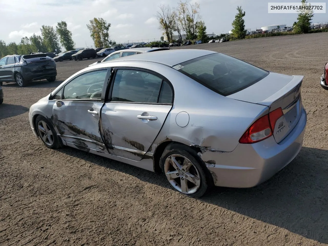 2010 Honda Civic Lx-S VIN: 2HGFA1F61AH027702 Lot: 71830024