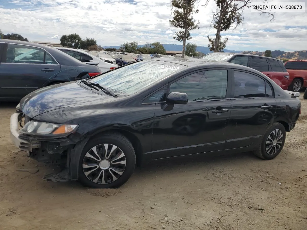 2HGFA1F61AH508873 2010 Honda Civic Lx-S