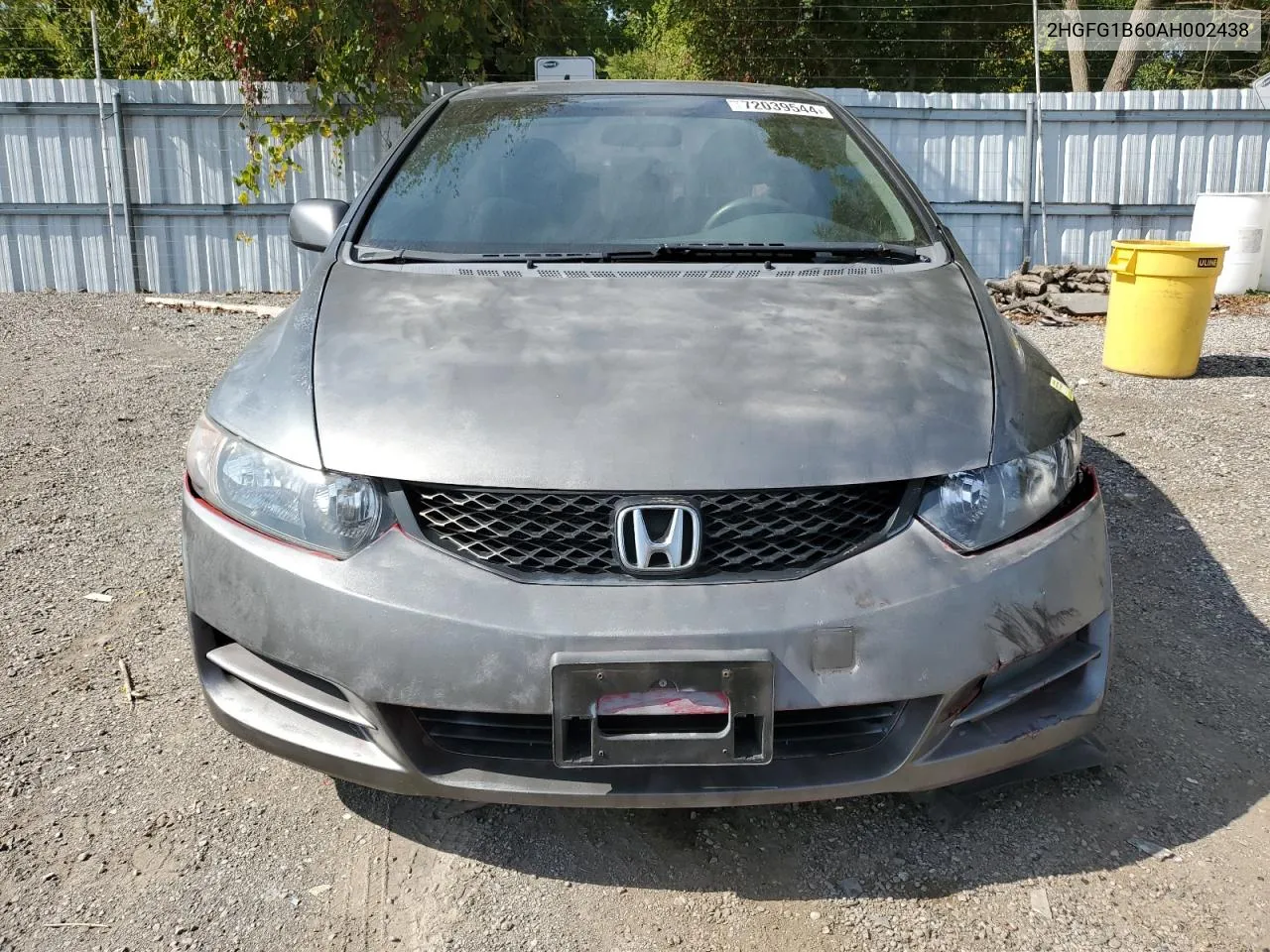 2HGFG1B60AH002438 2010 Honda Civic Lx