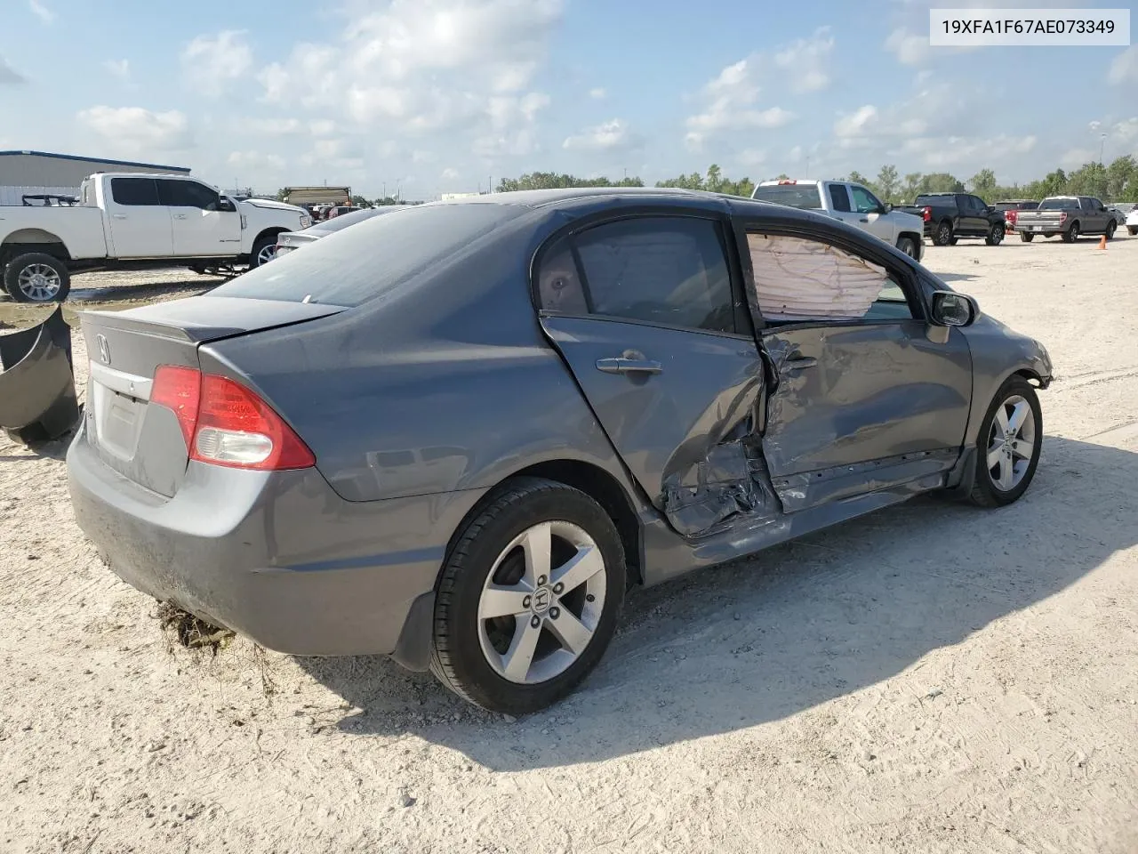 2010 Honda Civic Lx-S VIN: 19XFA1F67AE073349 Lot: 72212764