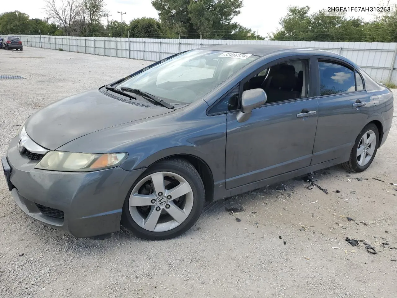 2010 Honda Civic Lx-S VIN: 2HGFA1F67AH313263 Lot: 72458124