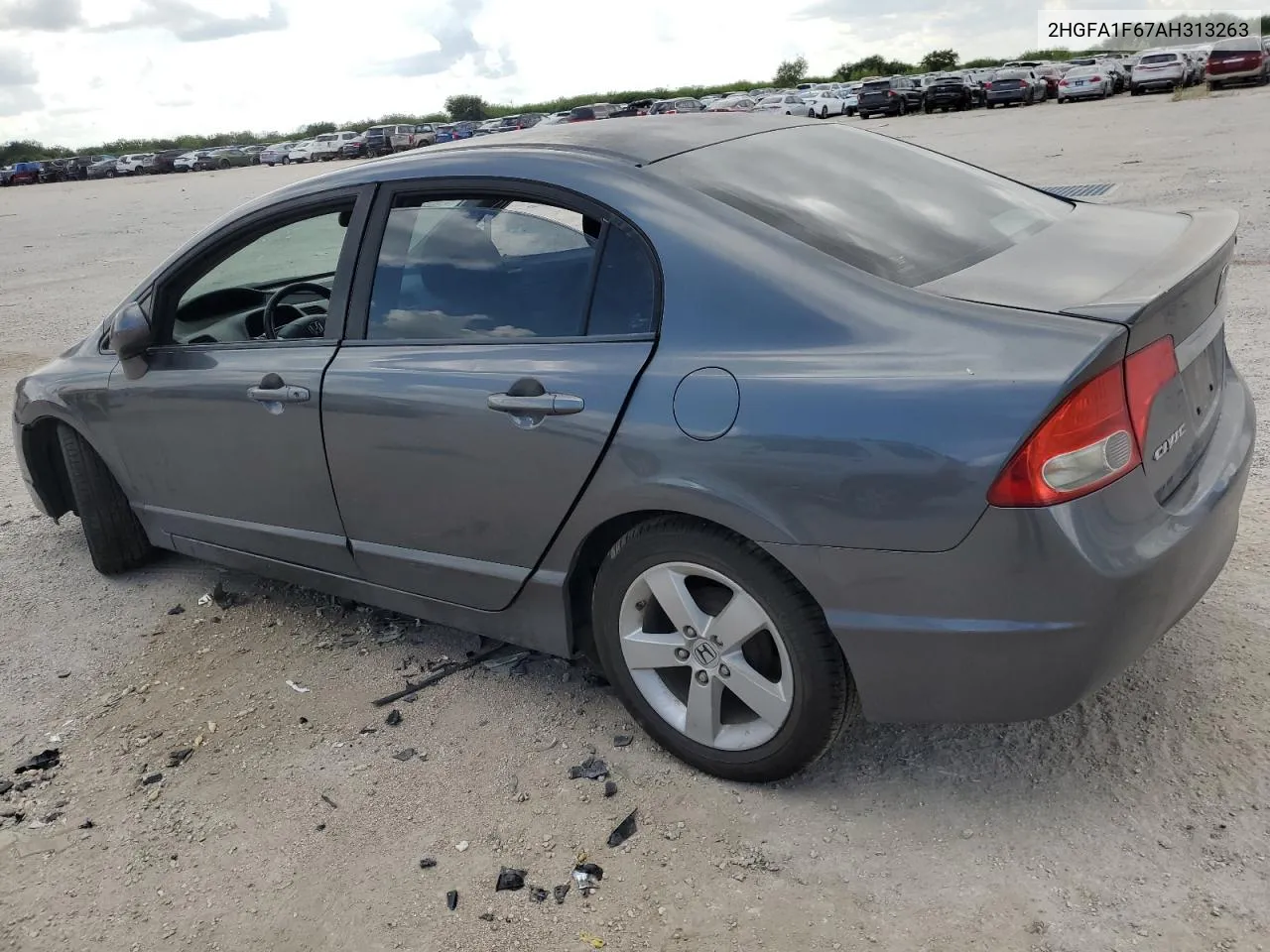 2HGFA1F67AH313263 2010 Honda Civic Lx-S