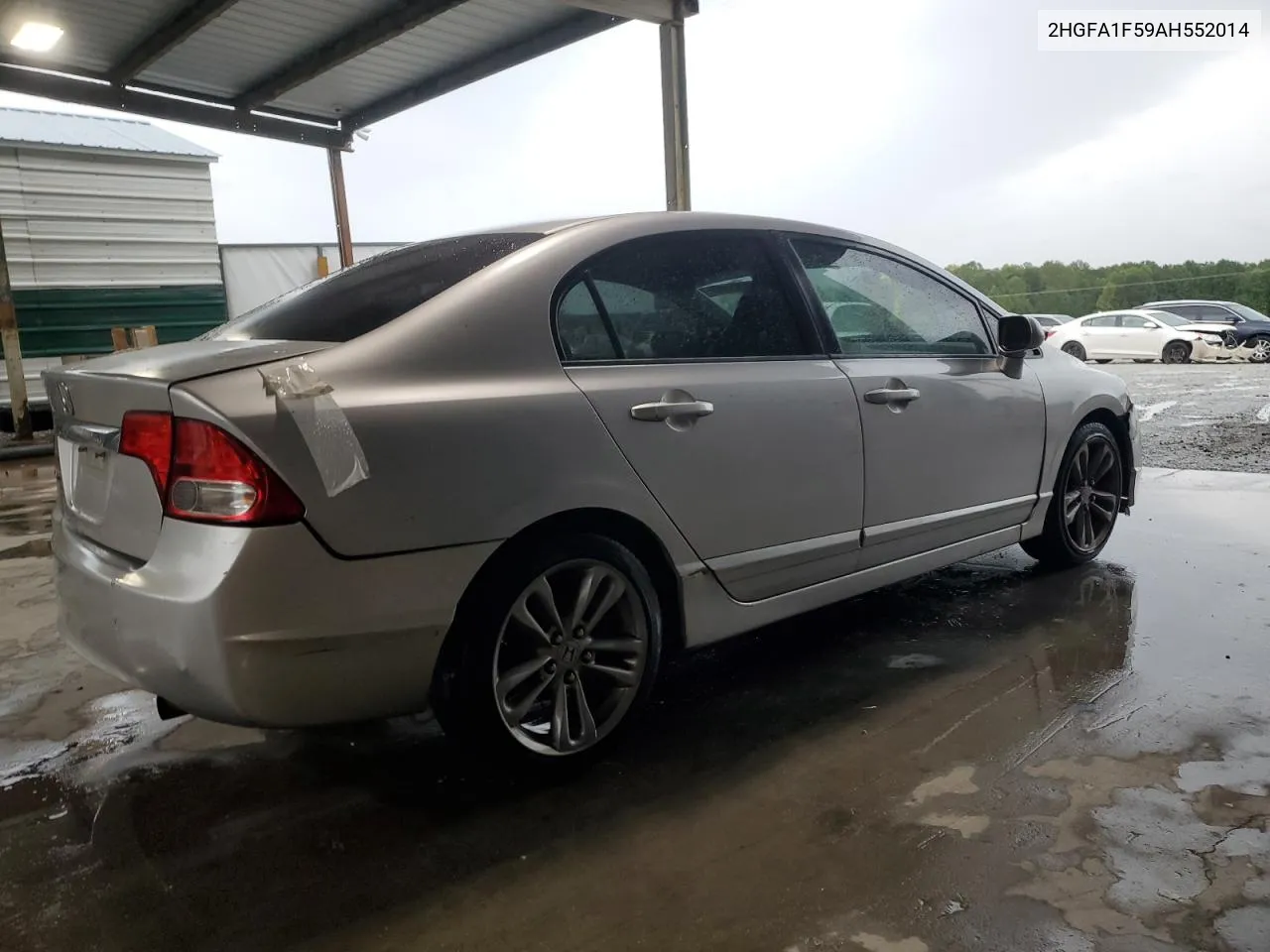 2010 Honda Civic Lx VIN: 2HGFA1F59AH552014 Lot: 72927804