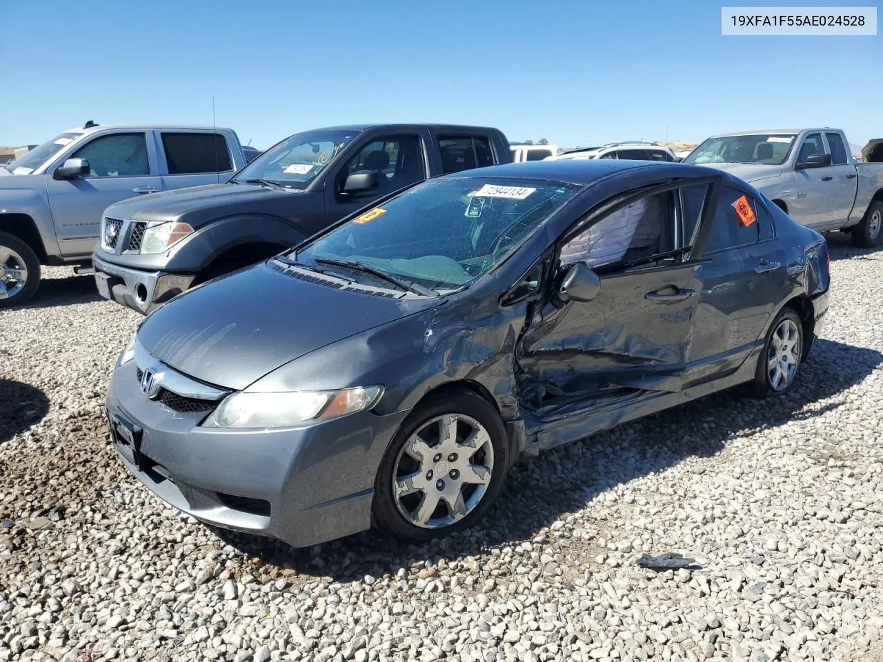 2010 Honda Civic Lx VIN: 19XFA1F55AE024528 Lot: 72944134