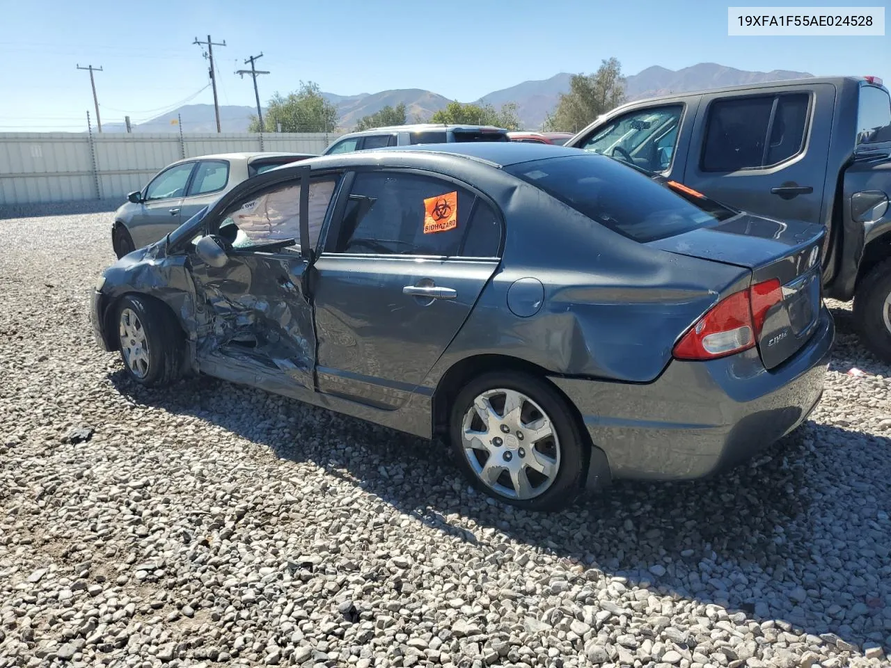 2010 Honda Civic Lx VIN: 19XFA1F55AE024528 Lot: 72944134