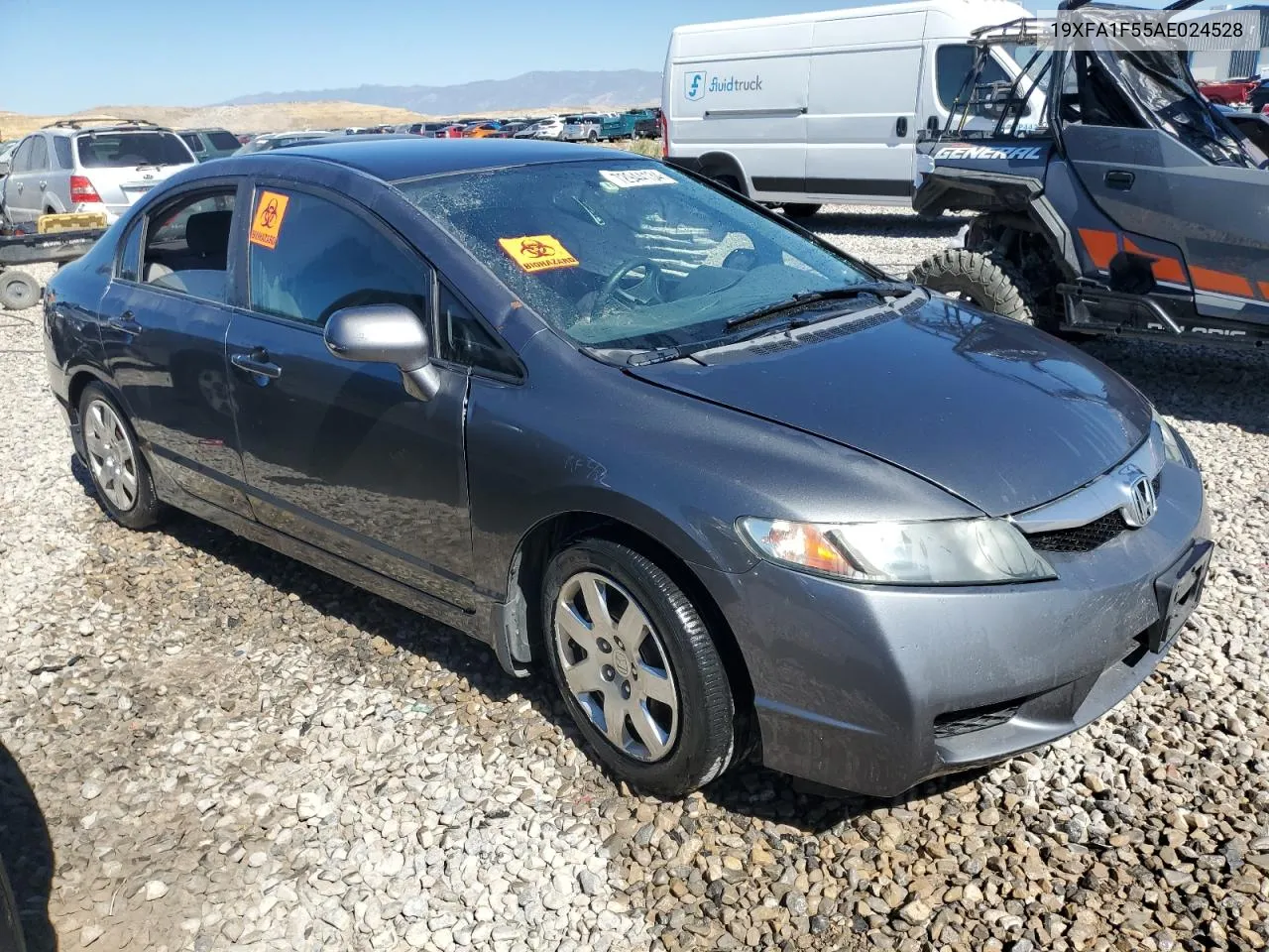 2010 Honda Civic Lx VIN: 19XFA1F55AE024528 Lot: 72944134