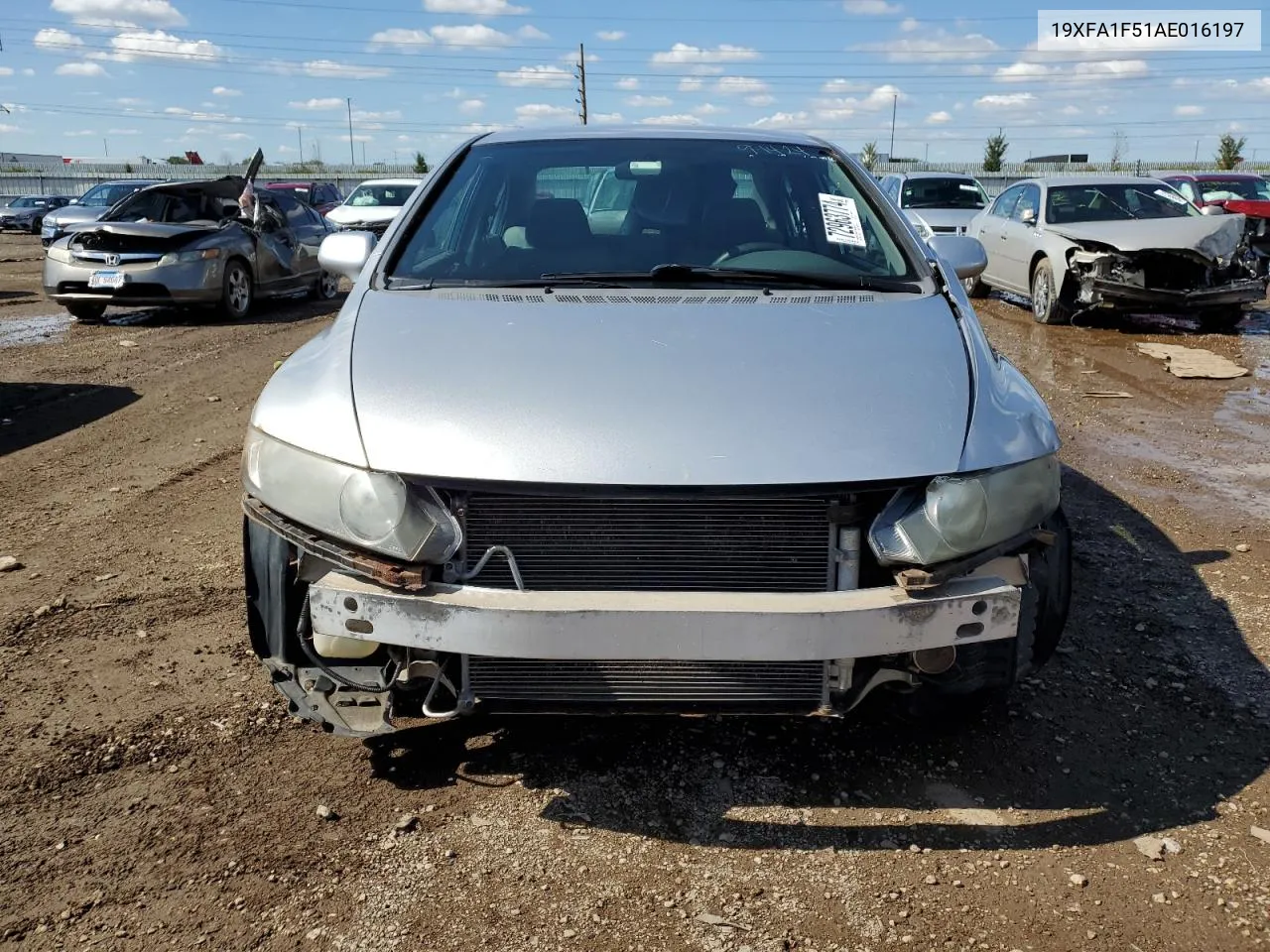 2010 Honda Civic Lx VIN: 19XFA1F51AE016197 Lot: 72963774