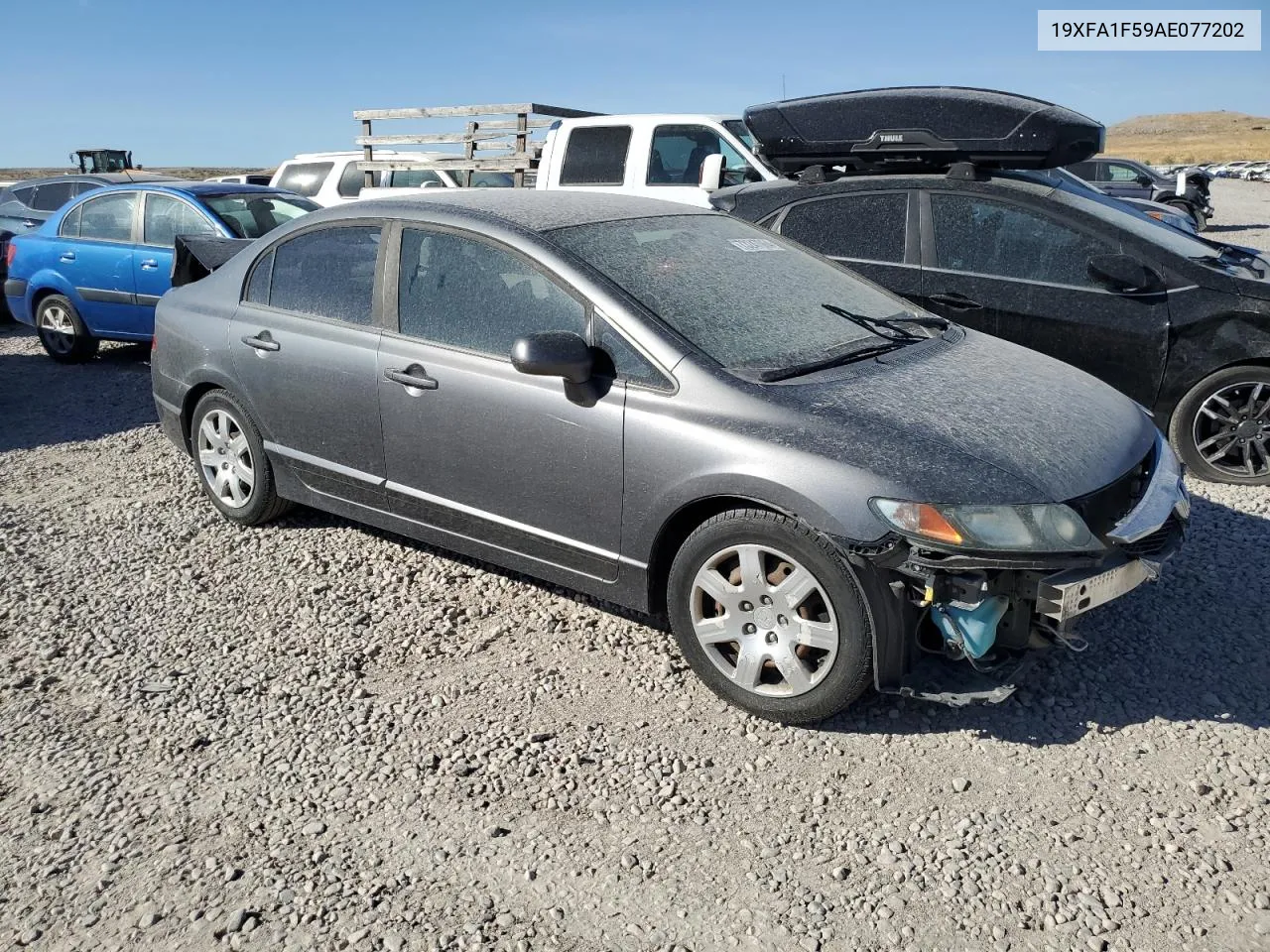 2010 Honda Civic Lx VIN: 19XFA1F59AE077202 Lot: 73247064