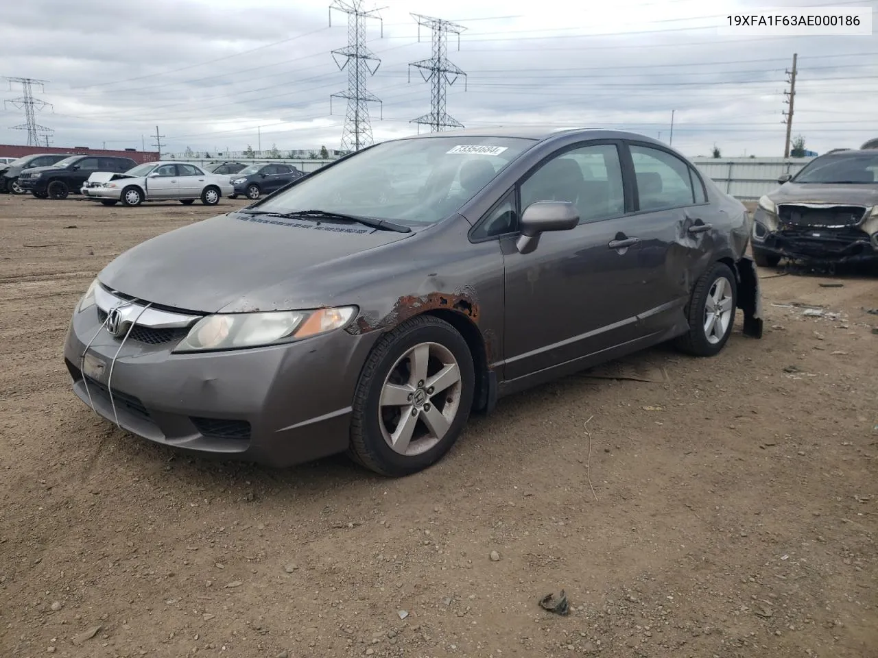 19XFA1F63AE000186 2010 Honda Civic Lx-S