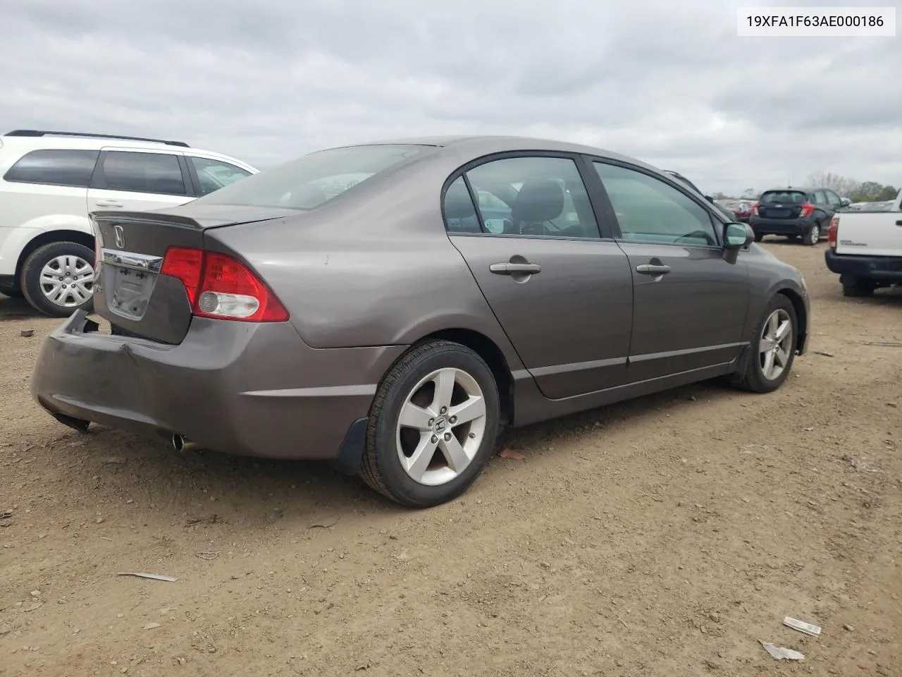 2010 Honda Civic Lx-S VIN: 19XFA1F63AE000186 Lot: 73354684