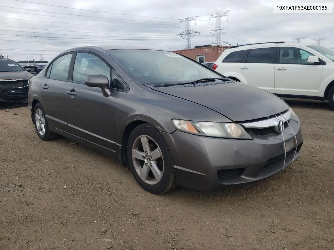 2010 Honda Civic Lx-S VIN: 19XFA1F63AE000186 Lot: 73354684