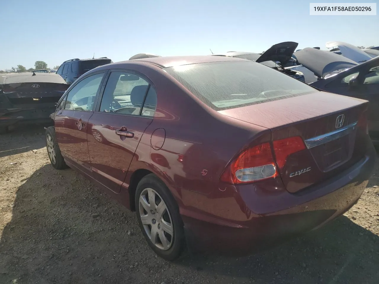 19XFA1F58AE050296 2010 Honda Civic Lx