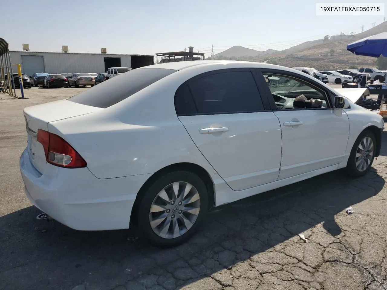 2010 Honda Civic Ex VIN: 19XFA1F8XAE050715 Lot: 73505944