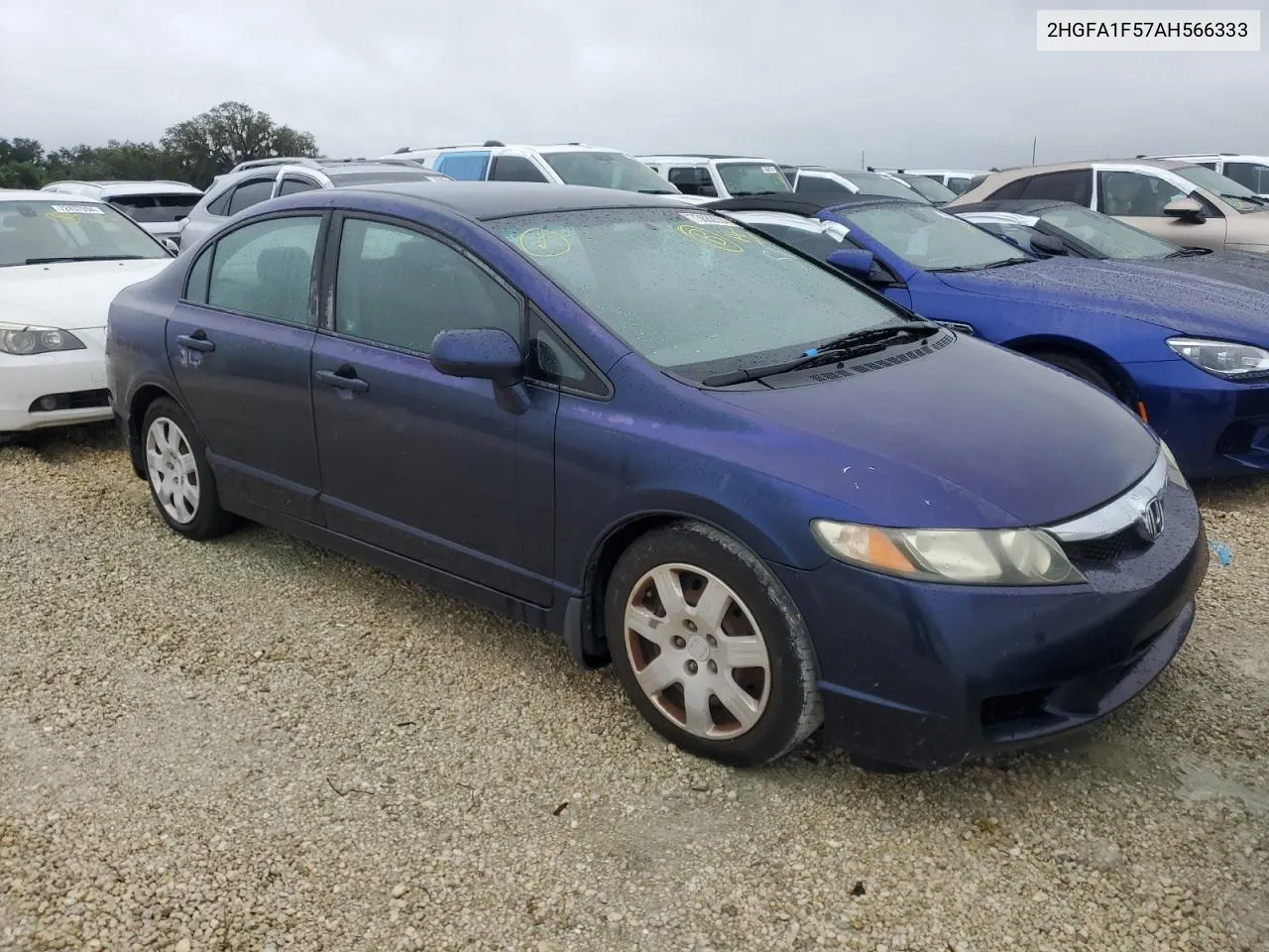 2010 Honda Civic Lx VIN: 2HGFA1F57AH566333 Lot: 73682624