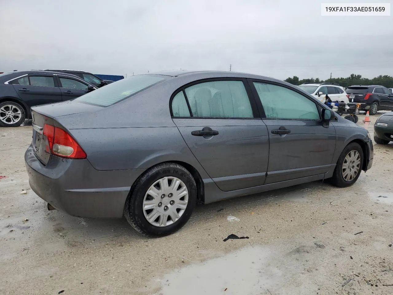 2010 Honda Civic Vp VIN: 19XFA1F33AE051659 Lot: 73693644