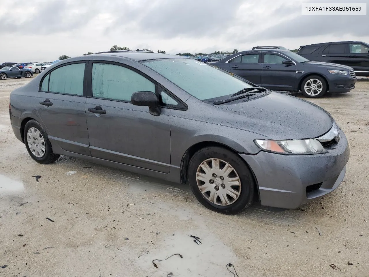 2010 Honda Civic Vp VIN: 19XFA1F33AE051659 Lot: 73693644