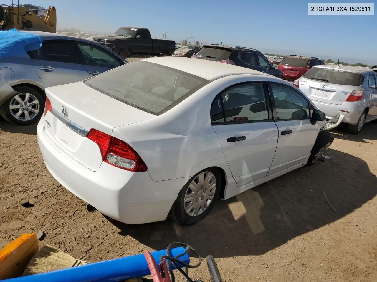 2HGFA1F3XAH529811 2010 Honda Civic Vp