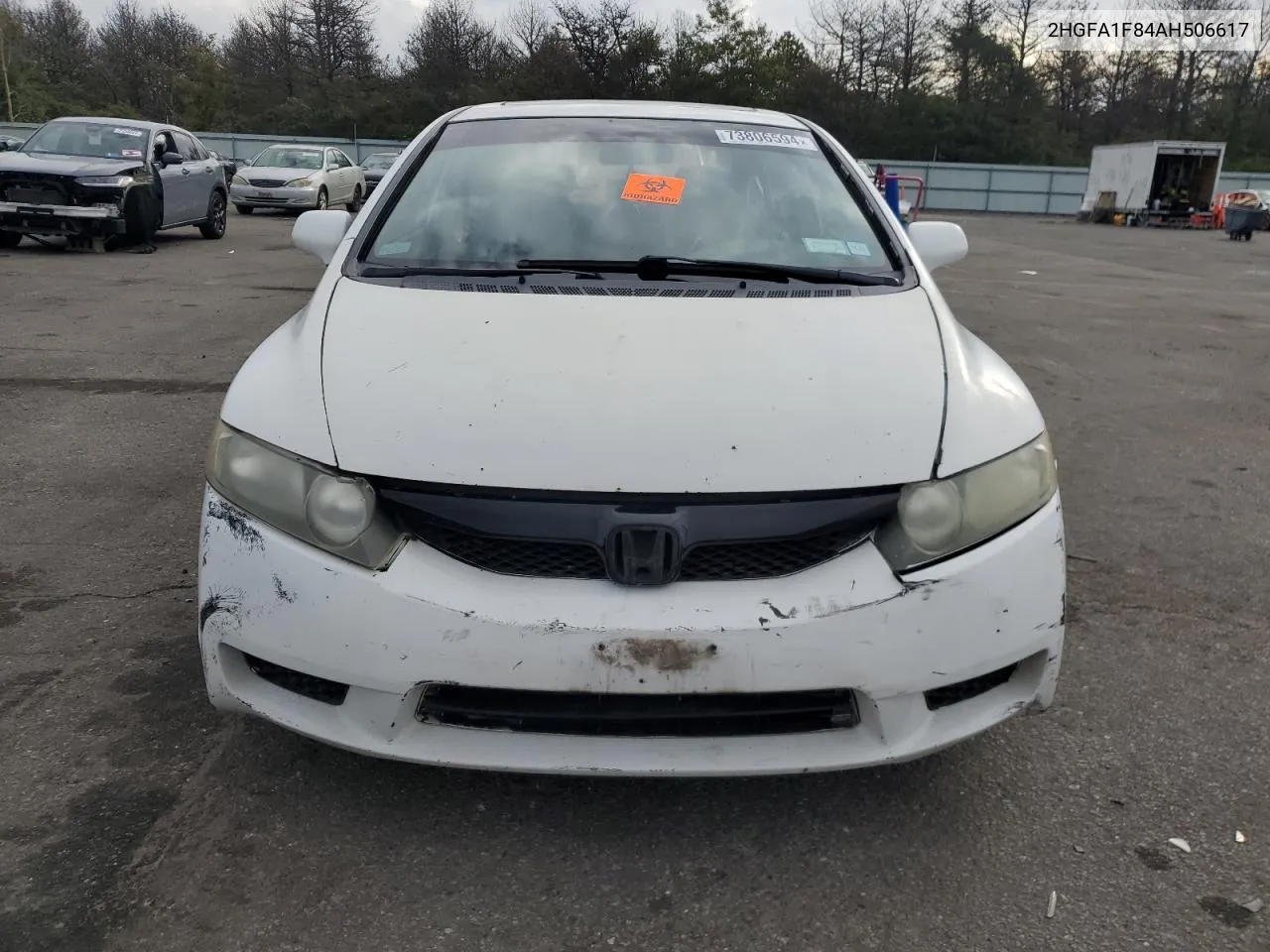 2010 Honda Civic Ex VIN: 2HGFA1F84AH506617 Lot: 73806594