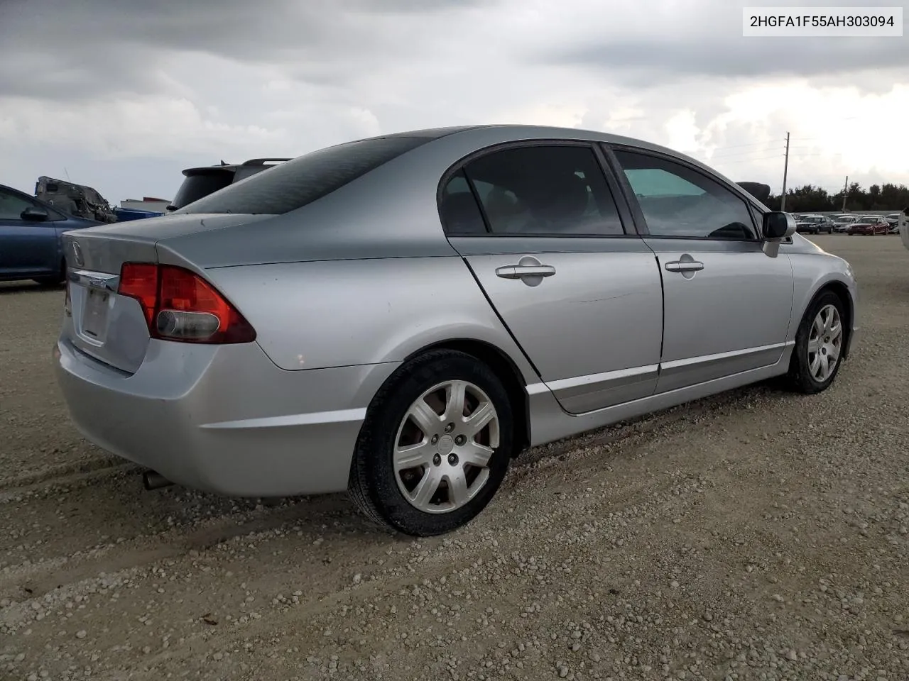 2010 Honda Civic Lx VIN: 2HGFA1F55AH303094 Lot: 73922754