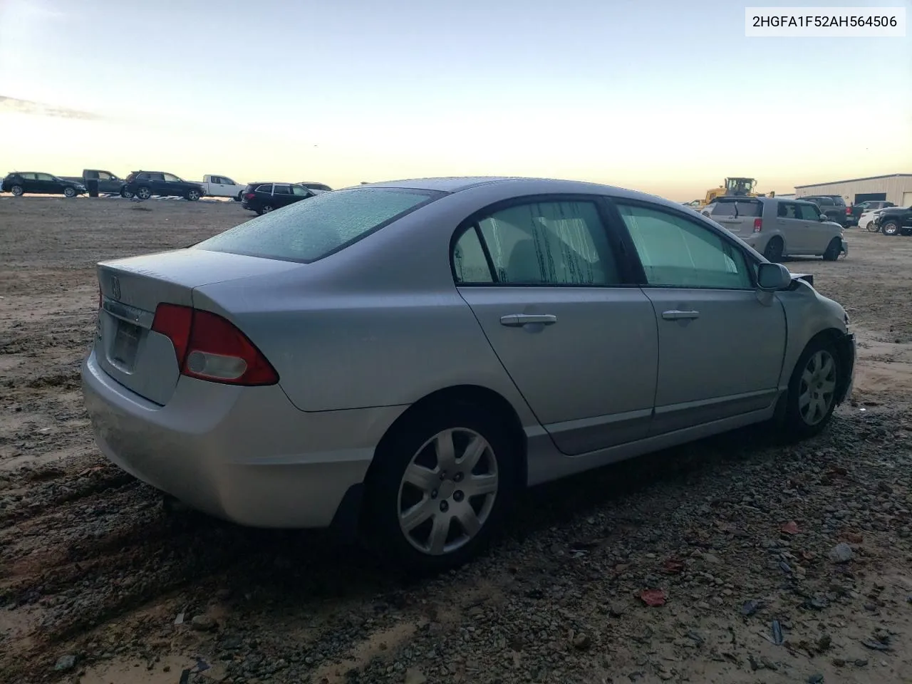 2010 Honda Civic Lx VIN: 2HGFA1F52AH564506 Lot: 73961244