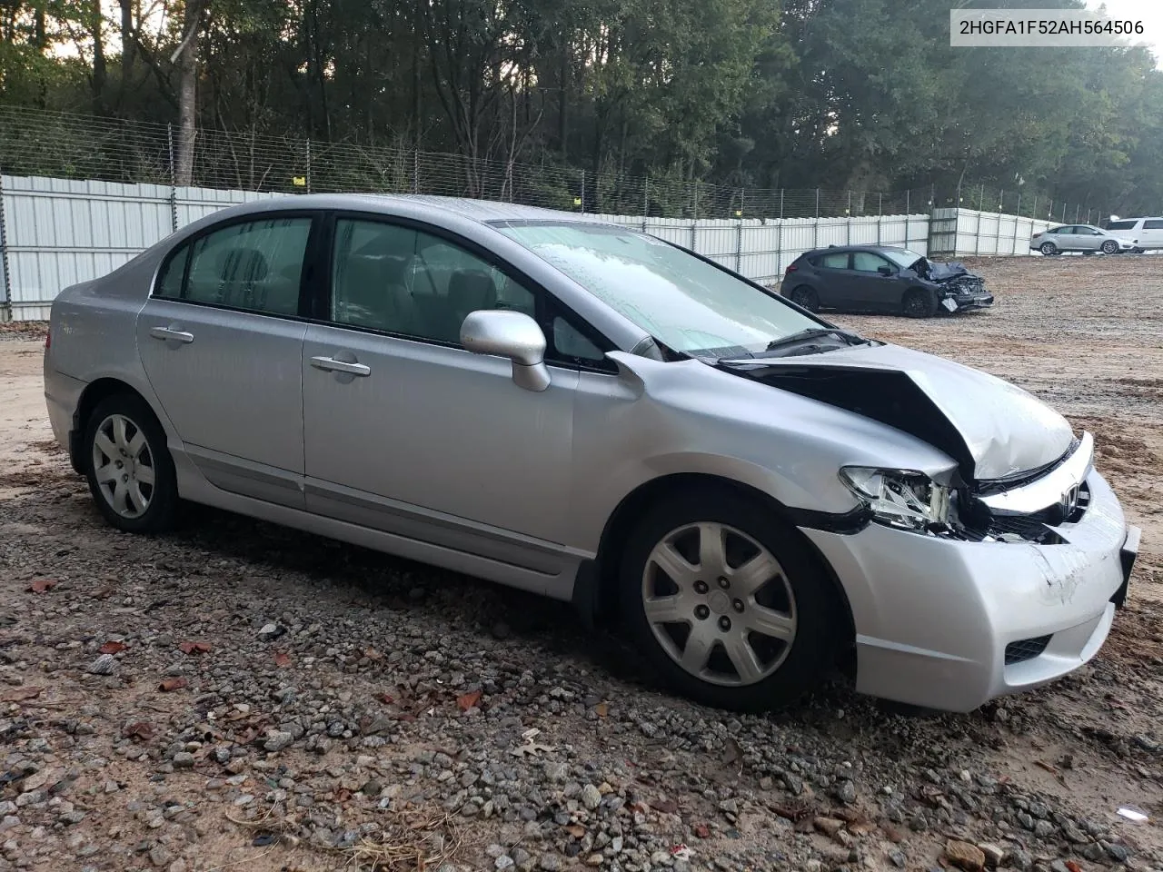 2010 Honda Civic Lx VIN: 2HGFA1F52AH564506 Lot: 73961244