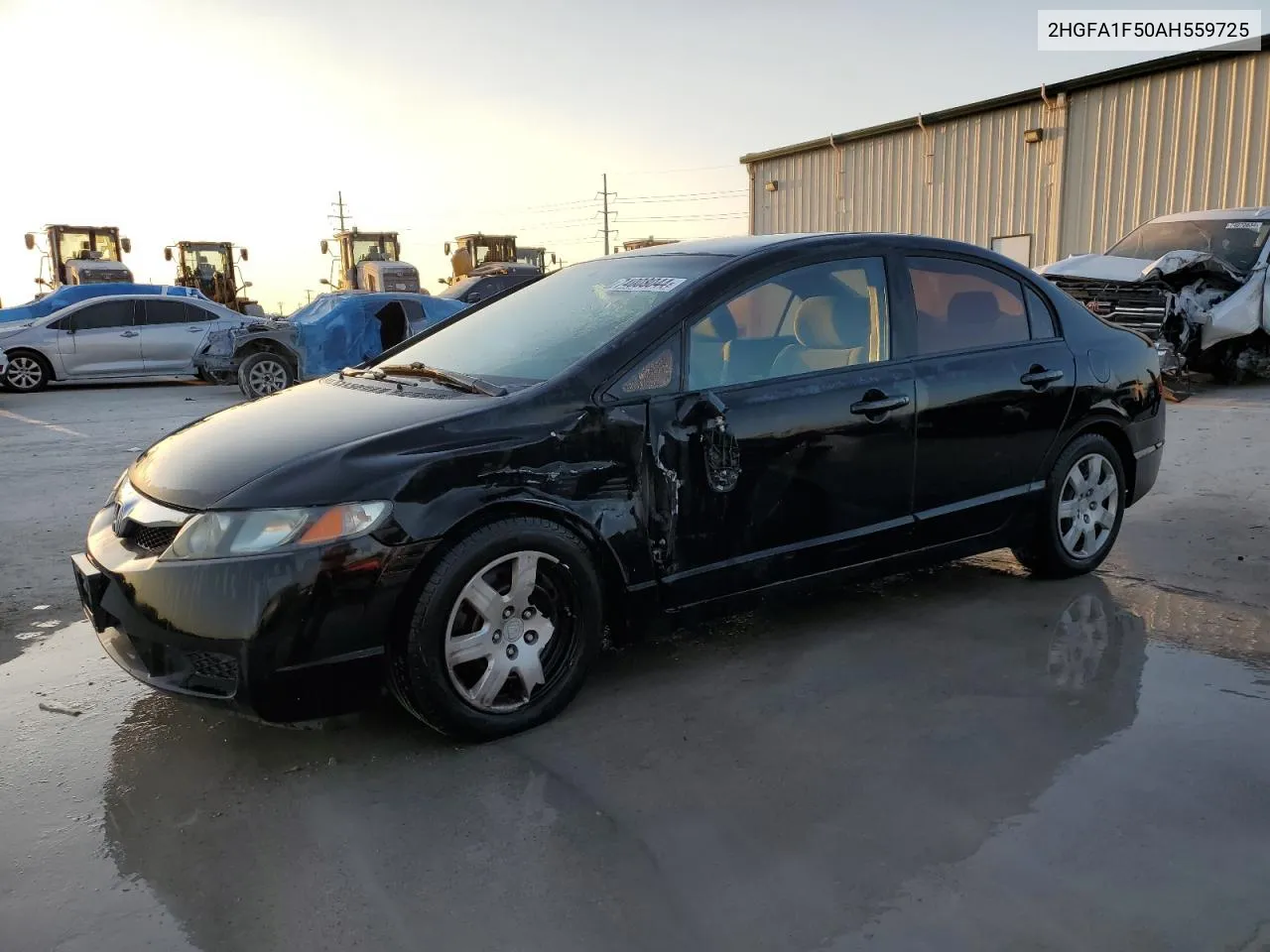 2010 Honda Civic Lx VIN: 2HGFA1F50AH559725 Lot: 74008044